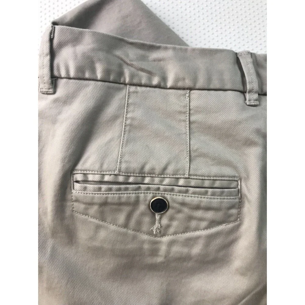 Perk Straight Slim Fit Stretch Chino Pants Men’s 32 X 34 Beige Tab Khaki - Picture 15 of 15